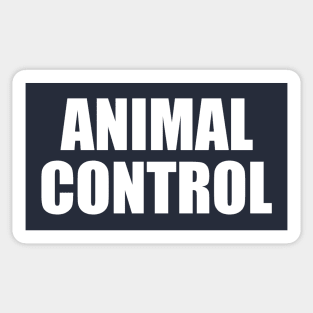 ANIMAL CONTROL Sticker